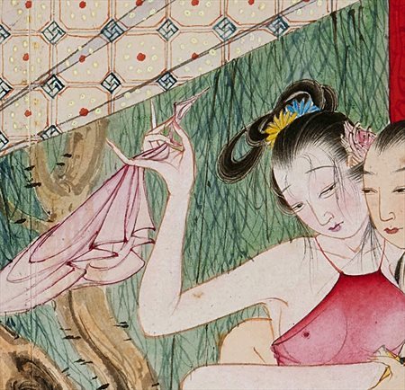 佛山-迫于无奈胡也佛画出《金瓶梅秘戏图》，却因此成名，其绘画价值不可估量